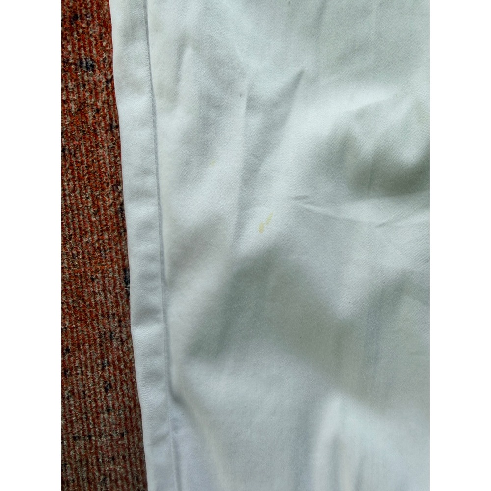 Chico's Capri Pants Women's Sz 2/12 White Tan Cargo Cropped lot 2 Casual Utility - Picture 10 of 11